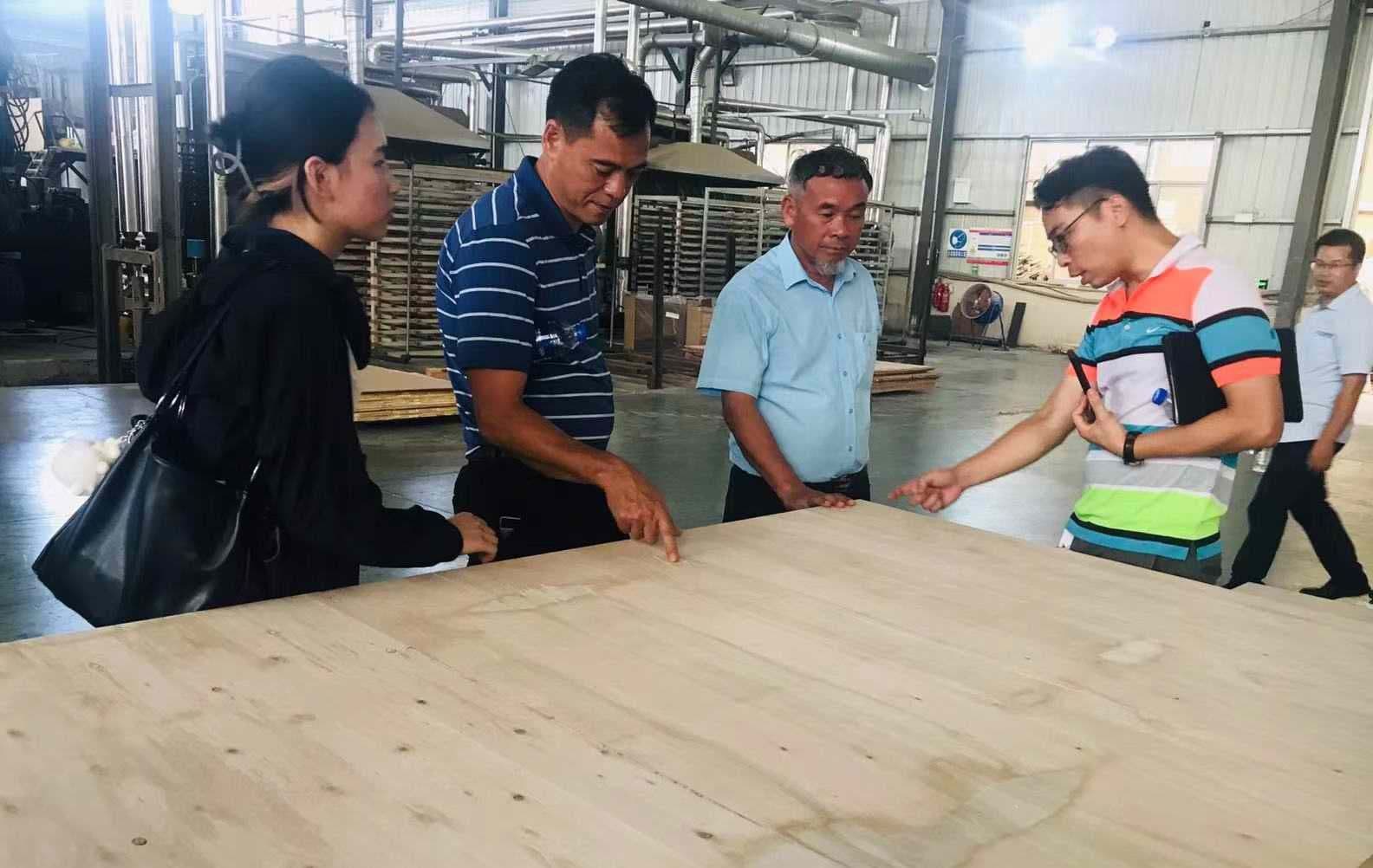 Tập đoàn Nam Việt đi thăm nhà máy của tập đoàn Đại Cửu Châu (大九洲集团板材), Quảng Tây, Trung Quốc - Nam Viet JSC