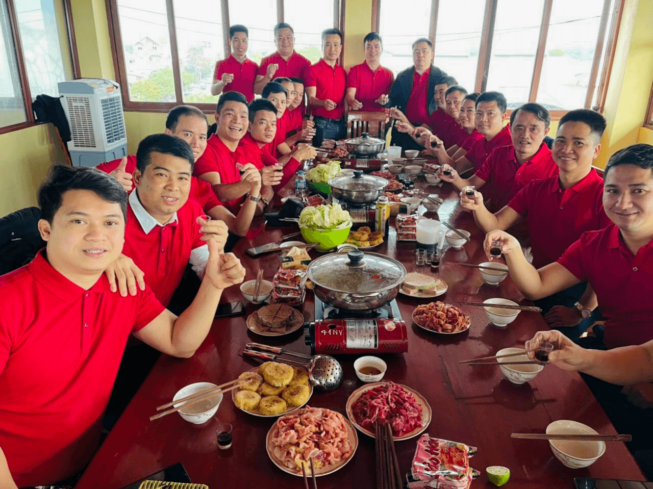 Lễ khai xuân đầu năm mới của công ty cổ phần Nam Việt - Nam Viet JSC