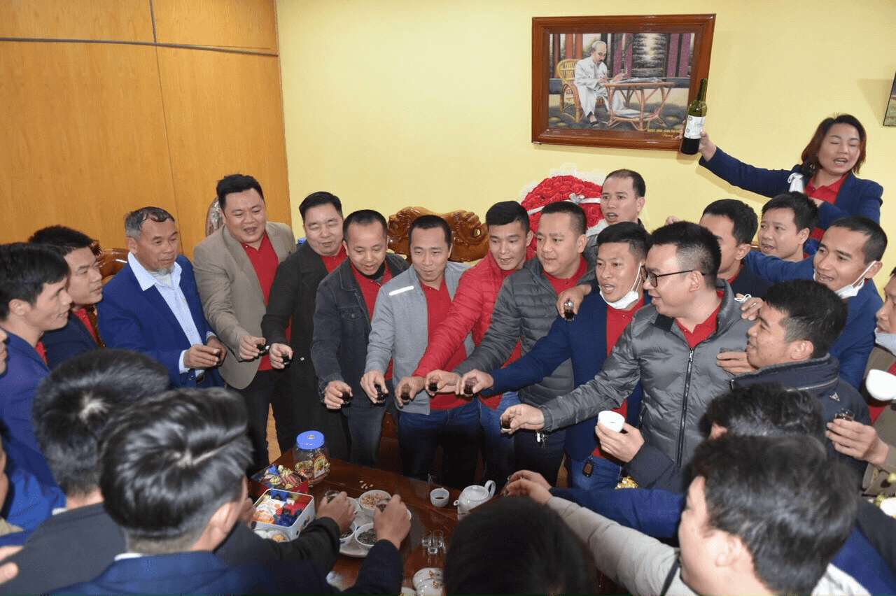 Lễ khai xuân đầu năm mới của công ty cổ phần Nam Việt - Nam Viet JSC